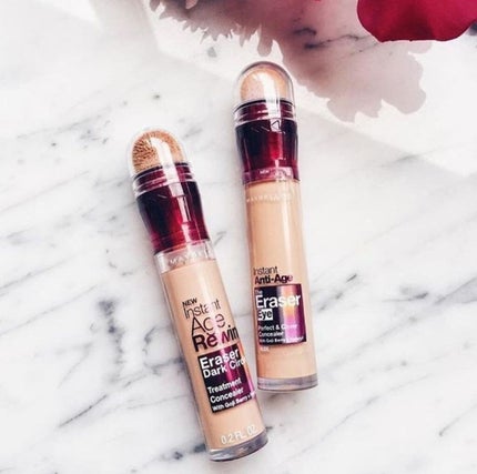 インスタント コンシーラー/MAYBELLINE NEW YORK/リキッドコンシーラーを使ったクチコミ(1枚目)