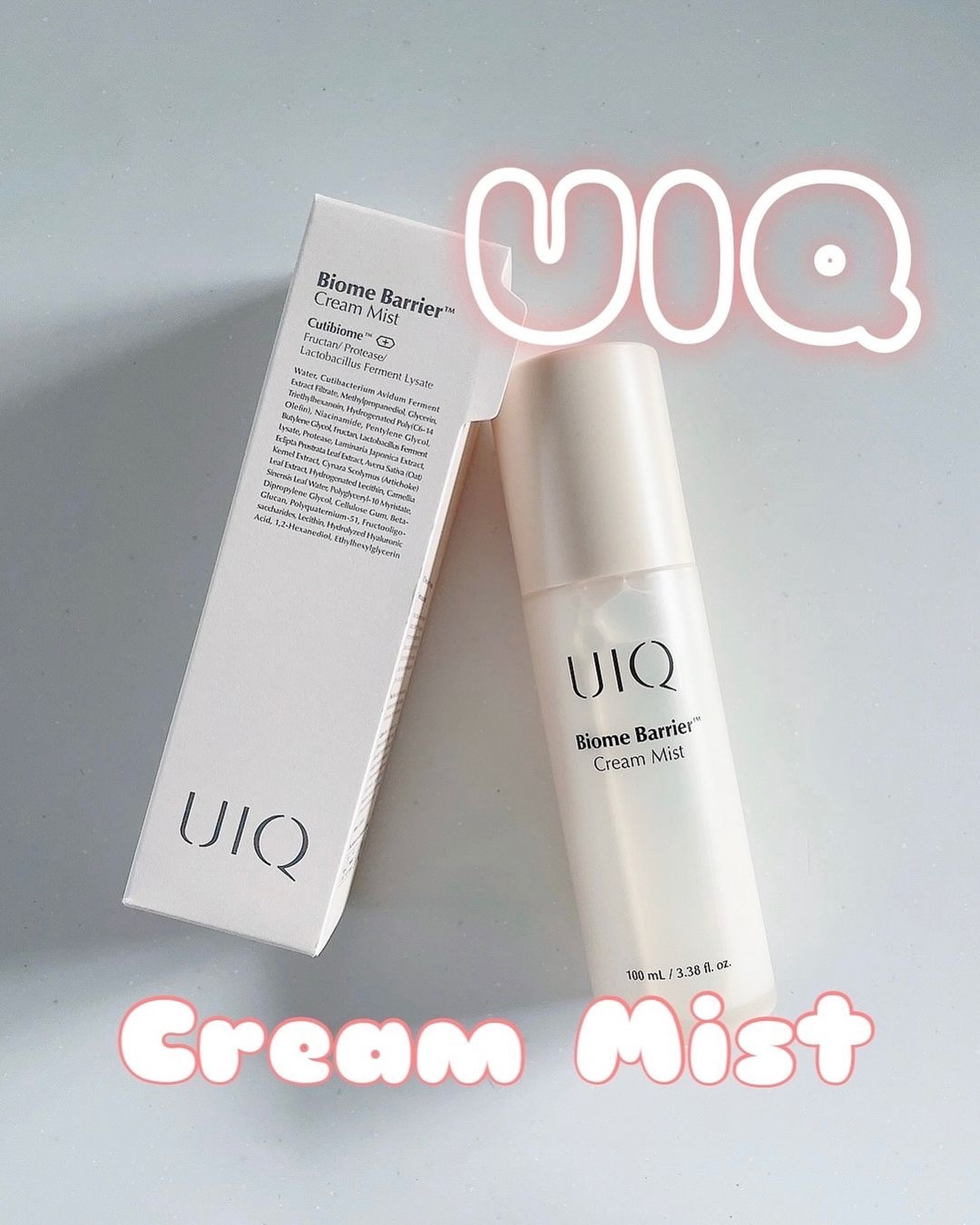 バイオームバリア クリームミスト/UIQ/ミスト状化粧水を使ったクチコミ（1枚目）