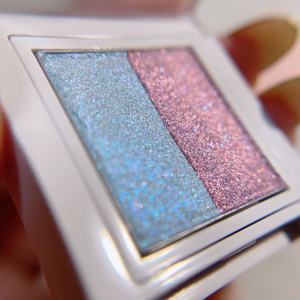 ラメシャワーシャドウ/fanme+ME/アイシャドウパレットを使ったクチコミ(3枚目)