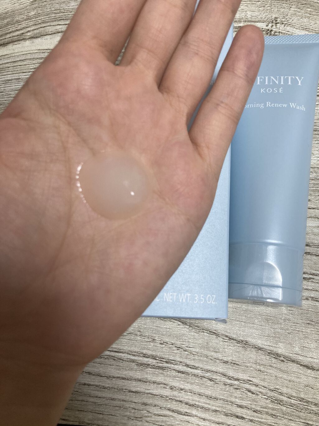 モーニング リニュー/インフィニティ/その他洗顔料を使ったクチコミ（3枚目）
