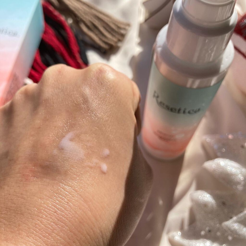 RR モイストベールミスト/Resetica(リセチカ)/ミスト状化粧水を使ったクチコミ(3枚目)