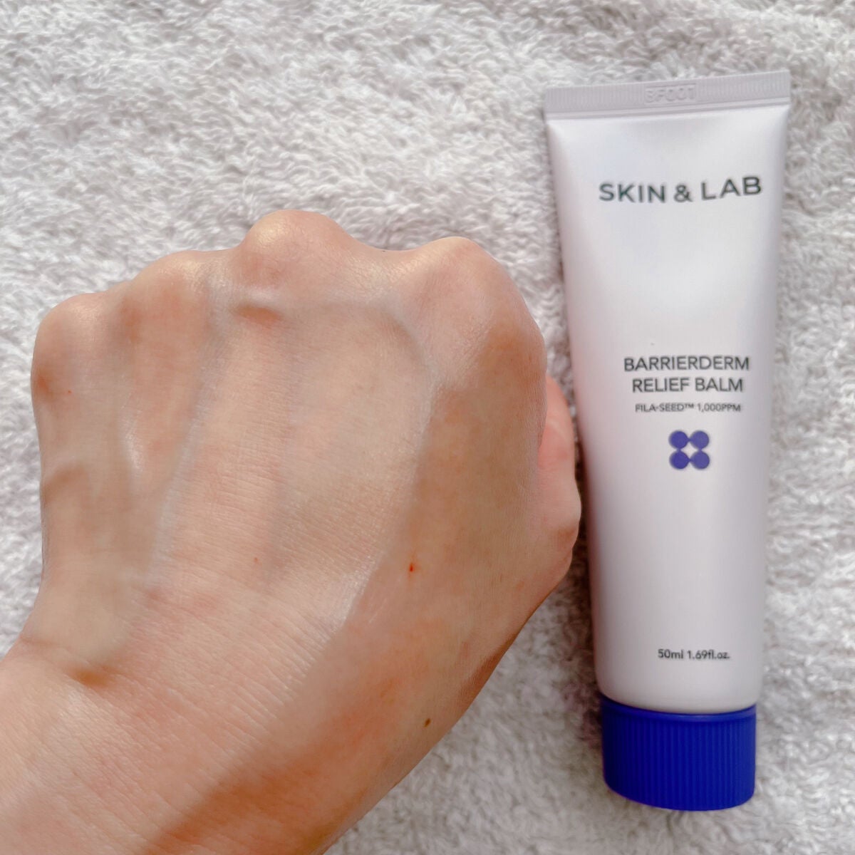 バリアダームリリーフバーム/SKIN&LAB/フェイスバームを使ったクチコミ(4枚目)