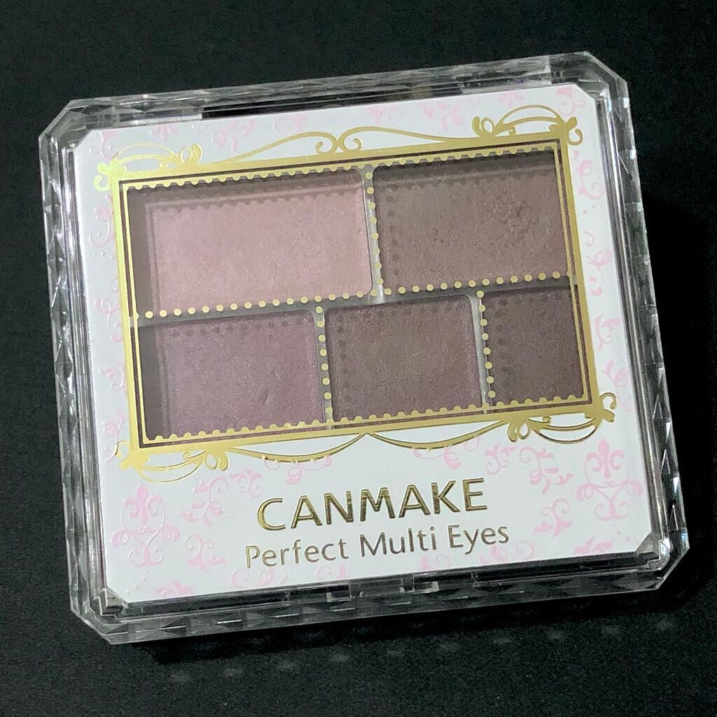 パーフェクトマルチアイズ/キャンメイク/アイシャドウパレットを使ったクチコミ(1枚目)