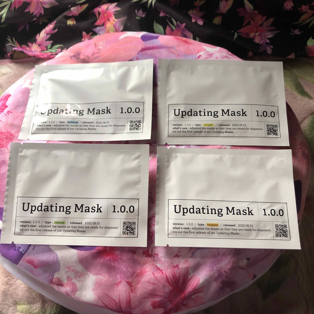 Updating Mask 1.0.0 5タイプセット 1セット5枚入り/meol/シートマスク・パックを使ったクチコミ(2枚目)