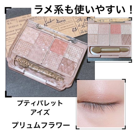 プティパレットアイズ/キャンメイク/パウダーアイシャドウを使ったクチコミ(1枚目)
