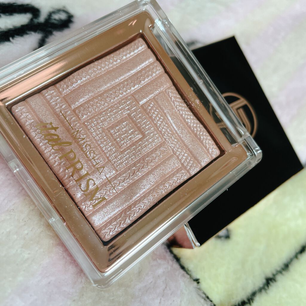 サテンハイライターイタルプリズム 3/MISSHA/パウダーハイライトを使ったクチコミ（1枚目）