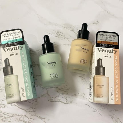 ヴィーガン カラーファンデーション/Veauty by THE_B/リキッドファンデーションを使ったクチコミ(2枚目)