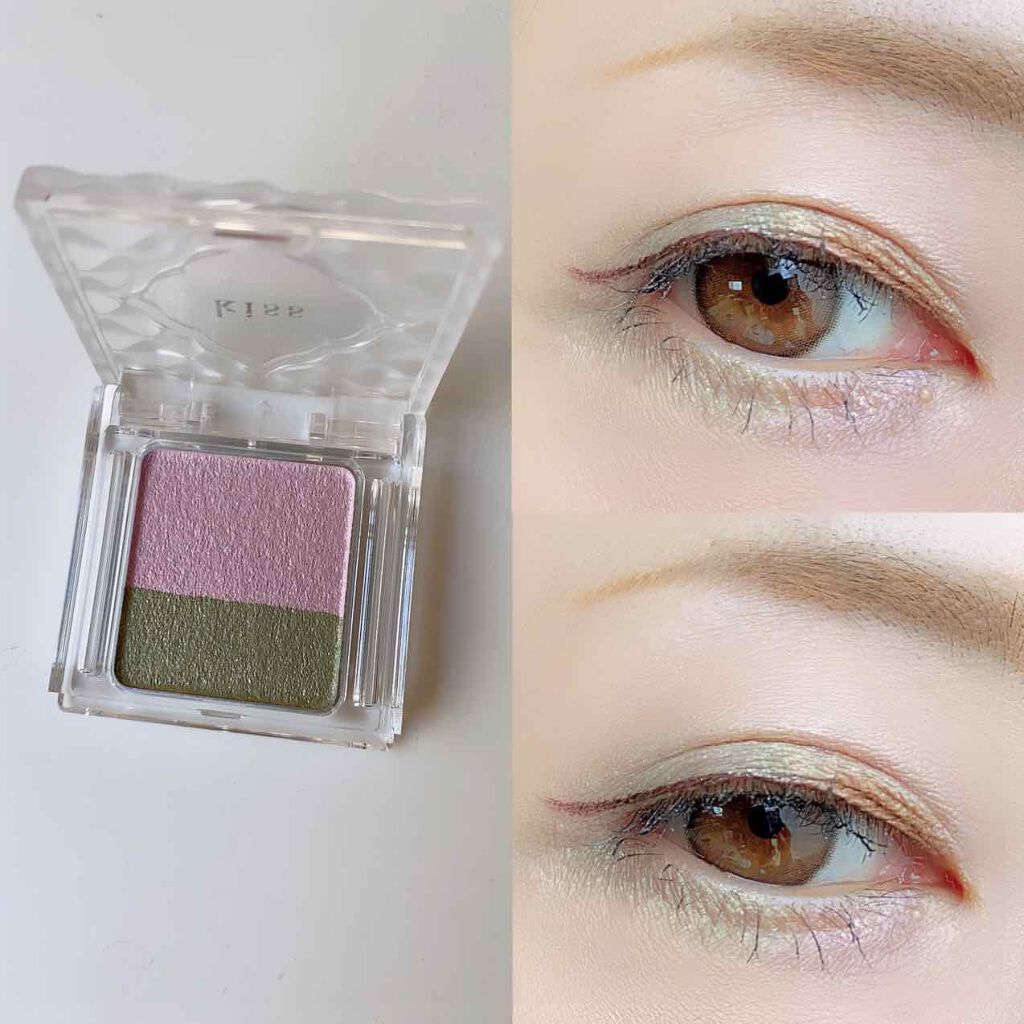 デュアルアイズS/KiSS/アイシャドウパレットを使ったクチコミ(2枚目)