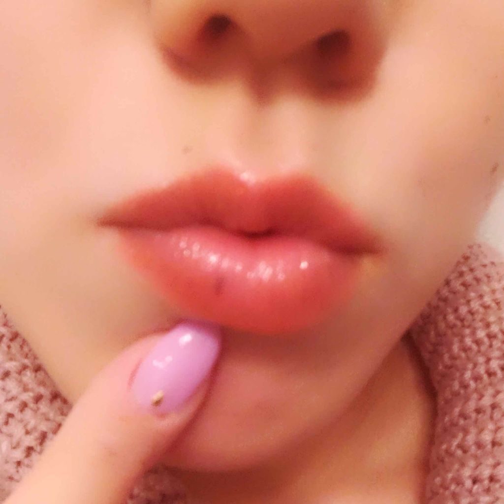 リップケアオイル/excel/リップグロスを使ったクチコミ(2枚目)