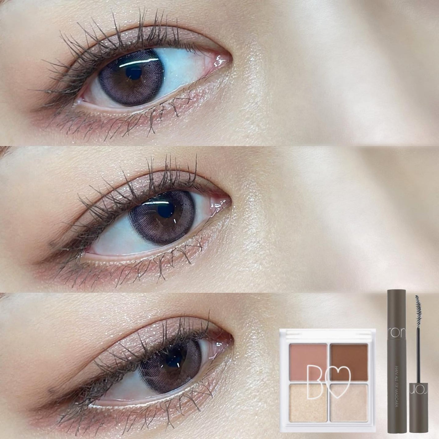 THE アイパレR/b idol/アイシャドウパレットを使ったクチコミ(1枚目)