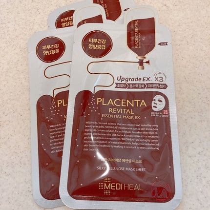 プラセンタ リバイタルエッセンシャルマスクEX/MEDIHEAL/シートマスク・パックを使ったクチコミ(1枚目)