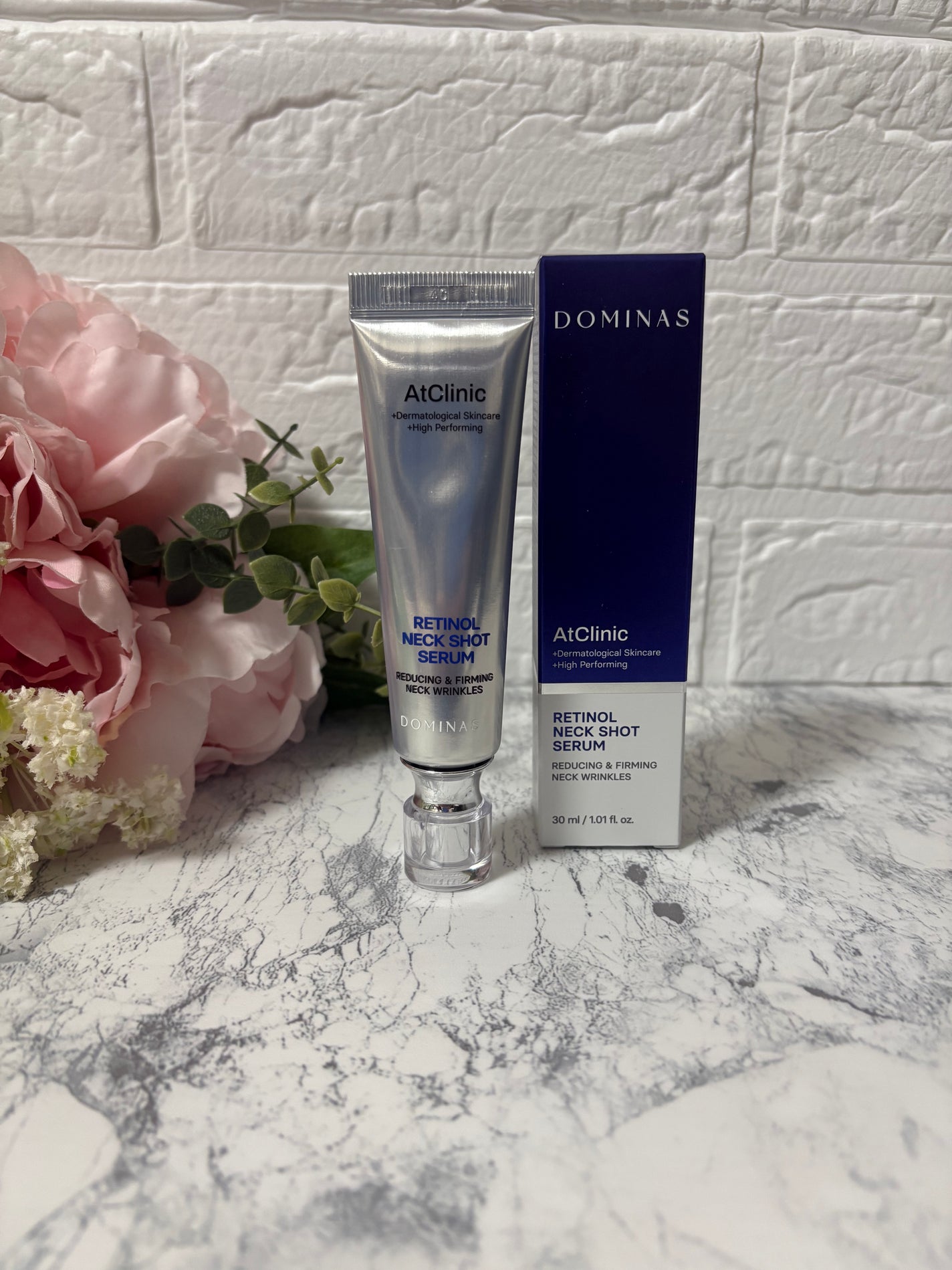 アットクリニック レチノール1600 ネックショット セラム/DOMINAS/ネック・デコルテケアを使ったクチコミ(1枚目)
