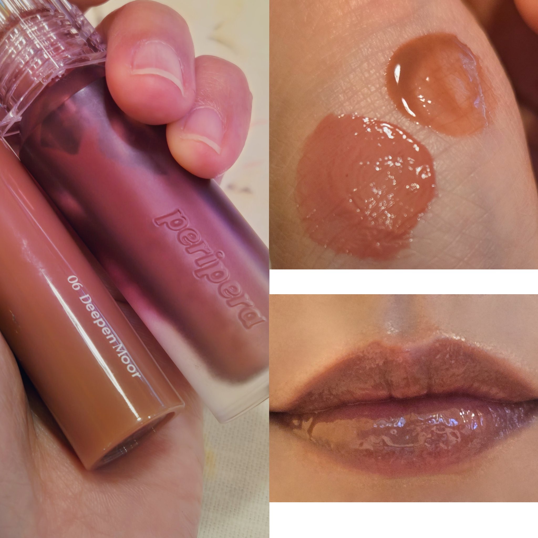 ウォーター ベアー ティント 11 ヒップ ローズ(HIP ROSE)/PERIPERA/リップティントを使ったクチコミ（2枚目）