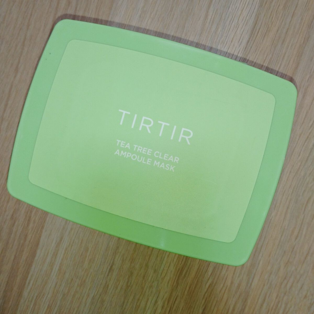 TIRTIR(ティルティル)  ティー ツリー クリア アンプル マスクのクチコミ「❅TIR TIR
・デイリーアンプルマスク
ティーツリー クリア

@tirtir_j.....」（1枚目）