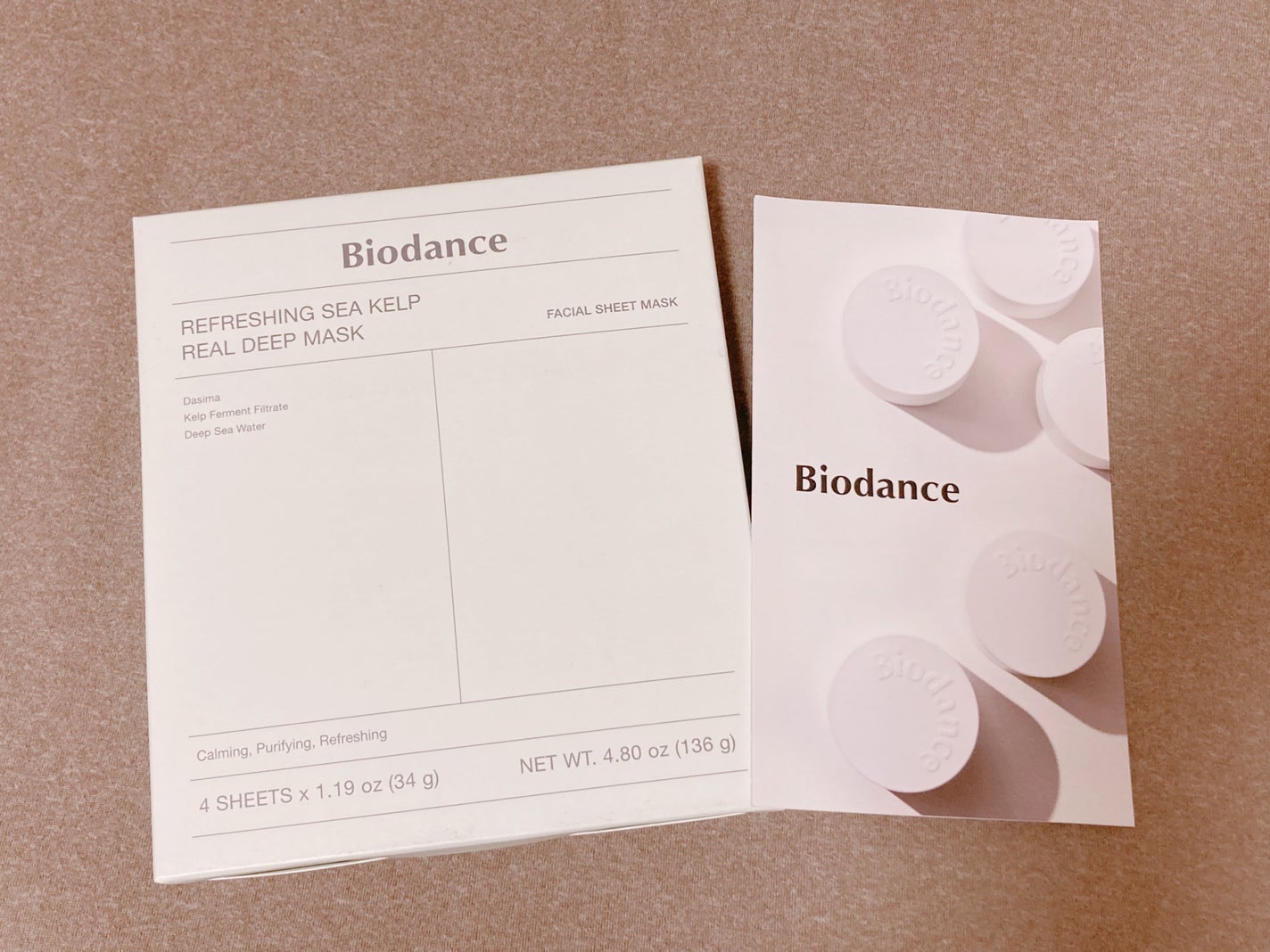 リフレッシング シーケルプ リアルディープマスク/Biodance/シートマスク・パックを使ったクチコミ(1枚目)