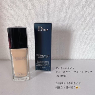 ディオールスキン フォーエヴァー フルイド グロウ/Dior/リキッドファンデーションを使ったクチコミ（2枚目）