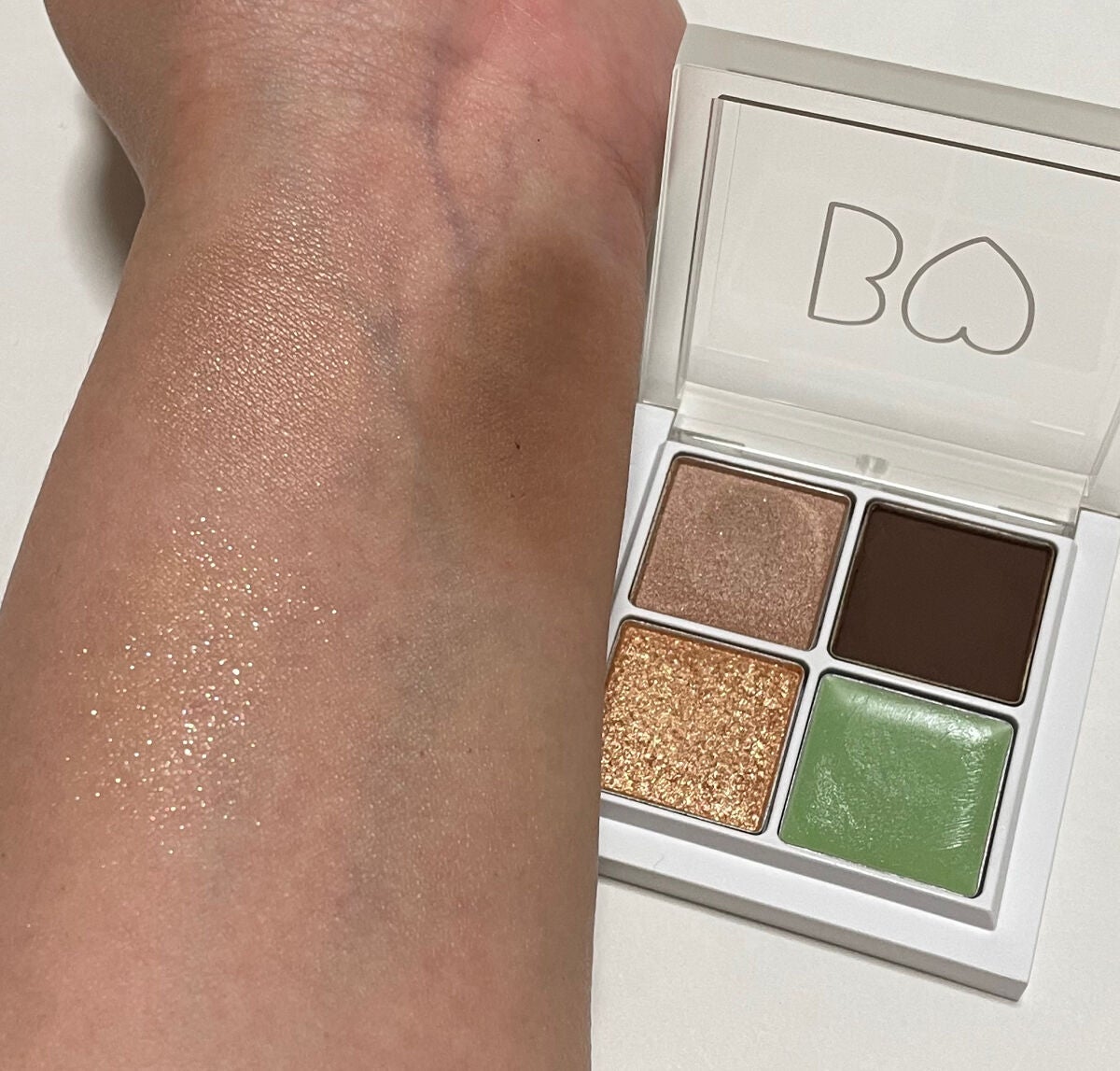 THE アイパレR/b idol/アイシャドウパレットを使ったクチコミ(2枚目)