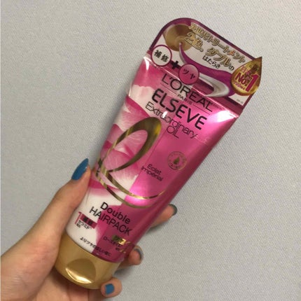 エクストラオーディナリー オイル ダブルヘアパック さらさらシャイン/ロレアル パリ/ヘアマスク・ヘアパックを使ったクチコミ(1枚目)