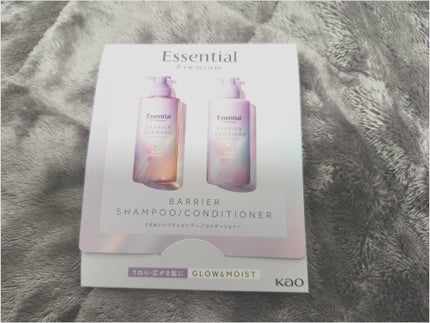エッセンシャル プレミアム うるおいバリアシャンプー/コンディショナー グロウ&モイスト/エッセンシャル/市販シャンプーを使ったクチコミ(1枚目)