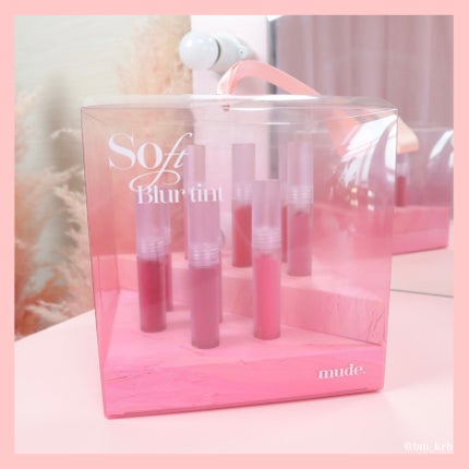 ソフトブラーティント/mude/リップティントを使ったクチコミ(2枚目)