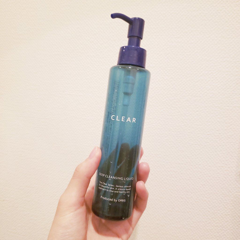 クリアフル ディープクレンジングリキッド ボトル入り150ml/オルビス/クレンジングウォーターを使ったクチコミ（1枚目）
