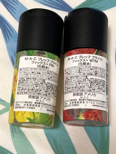 ミニ フィックス+ トロピカル センツ ×3/M・A・C/ミスト状化粧水を使ったクチコミ（2枚目）