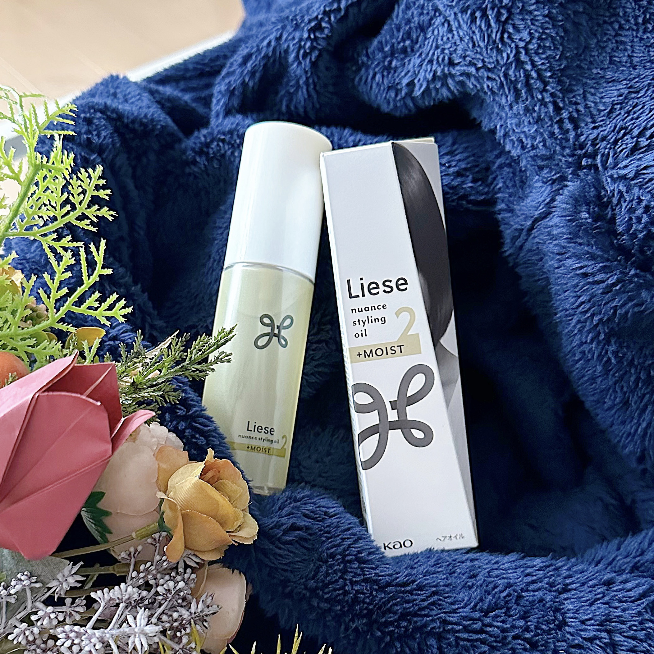 ニュアンススタイリングオイル ＋モイスト/リーゼ/ヘアオイルを使ったクチコミ（1枚目）