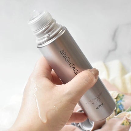 リフトホワイト ローション モイスト/BRIGHTAGE/化粧水を使ったクチコミ(4枚目)