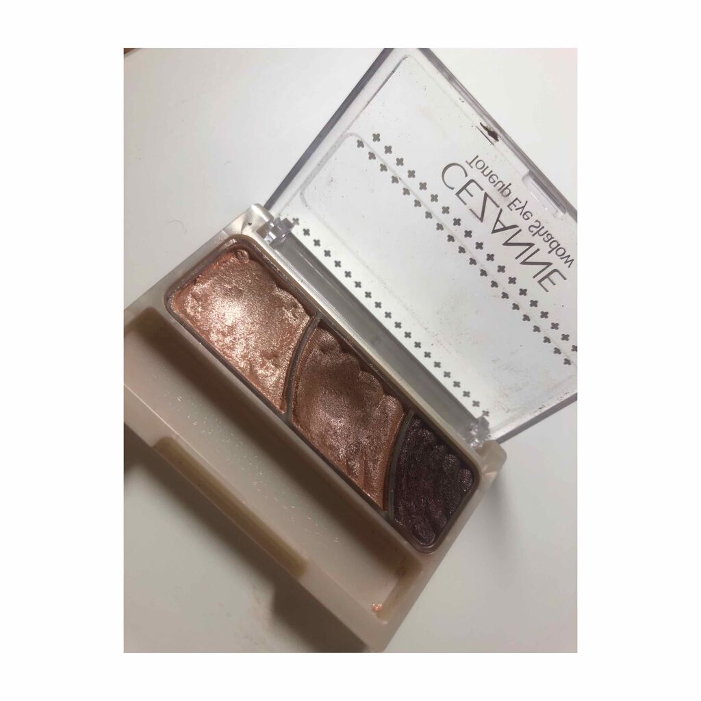 トーンアップアイシャドウ/CEZANNE/アイシャドウパレットを使ったクチコミ（2枚目）