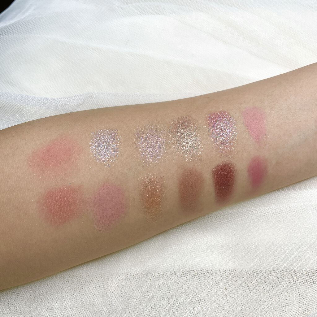 アリスドリームランドシリーズ 12色アイシャドウパレット（ZEESEA×大英博物館）/ZEESEA/アイシャドウパレットを使ったクチコミ（3枚目）