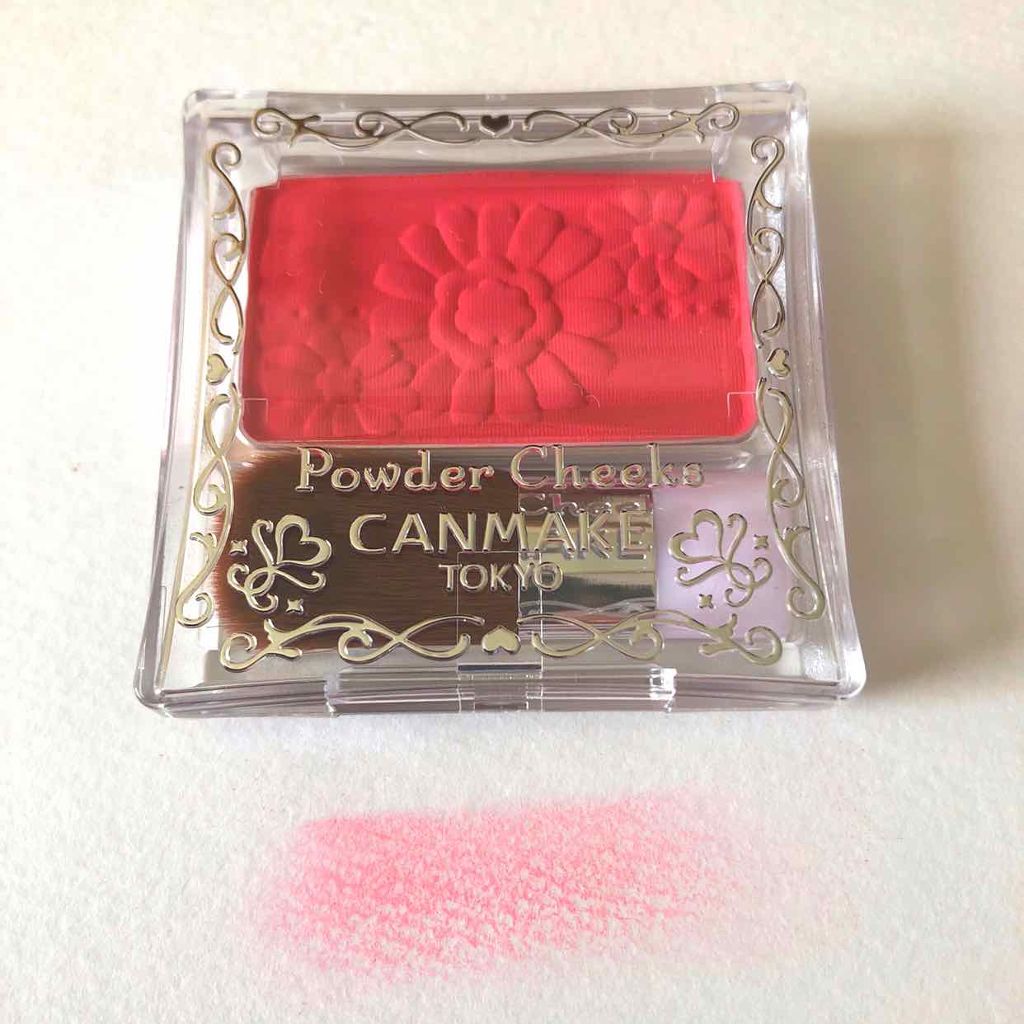【旧品】パウダーチークス/キャンメイク/パウダーチークを使ったクチコミ(3枚目)