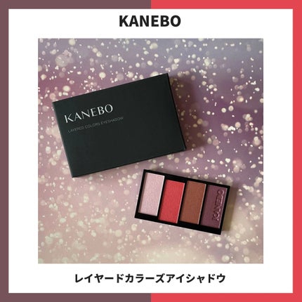 レイヤードカラーズアイシャドウ/KANEBO/アイシャドウパレットを使ったクチコミ(1枚目)