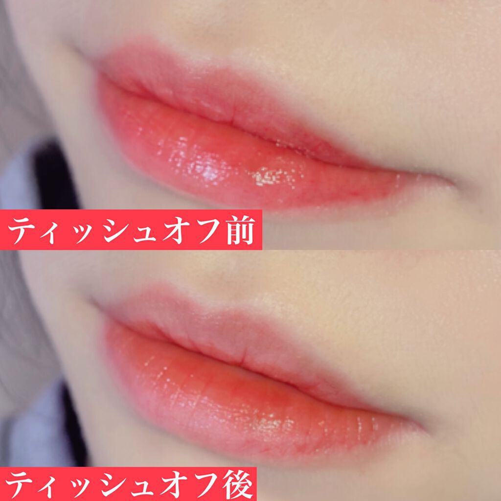 アピュー ウォーターライト ティント/A’pieu/リップティントを使ったクチコミ（2枚目）