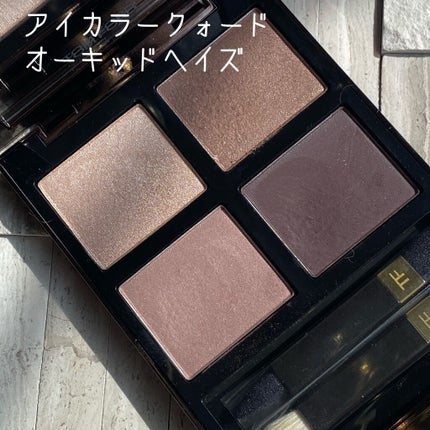 アイ カラー クォード 13 オーキッド ヘイズ/TOM FORD BEAUTY/アイシャドウパレットを使ったクチコミ(3枚目)