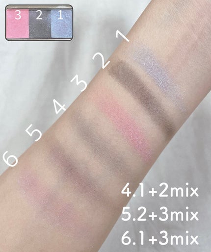 カラーパフォーマンスアイズ/RMK/アイシャドウパレットを使ったクチコミ(4枚目)