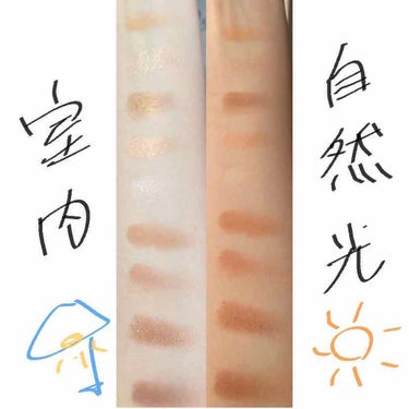 UR GLAM　BLOOMING EYE COLOR PALETTE/U R GLAM/アイシャドウパレットを使ったクチコミ（3枚目）