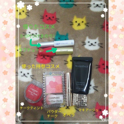 グロウフルールチークス/キャンメイク/パウダーチークを使ったクチコミ(2枚目)