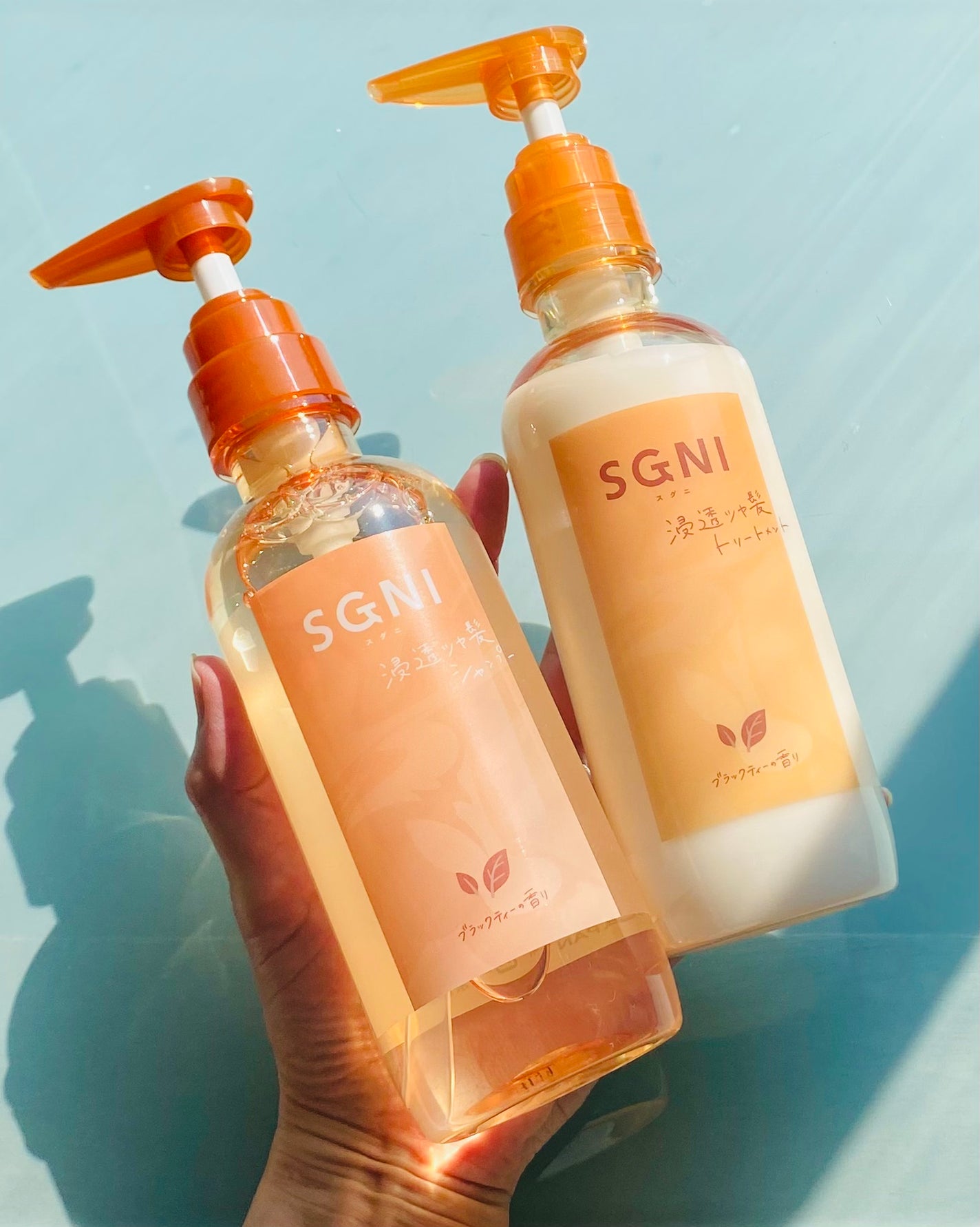 スグニ 浸透ツヤ髪 シャンプー/トリートメント/SGNI/市販シャンプーを使ったクチコミ(1枚目)