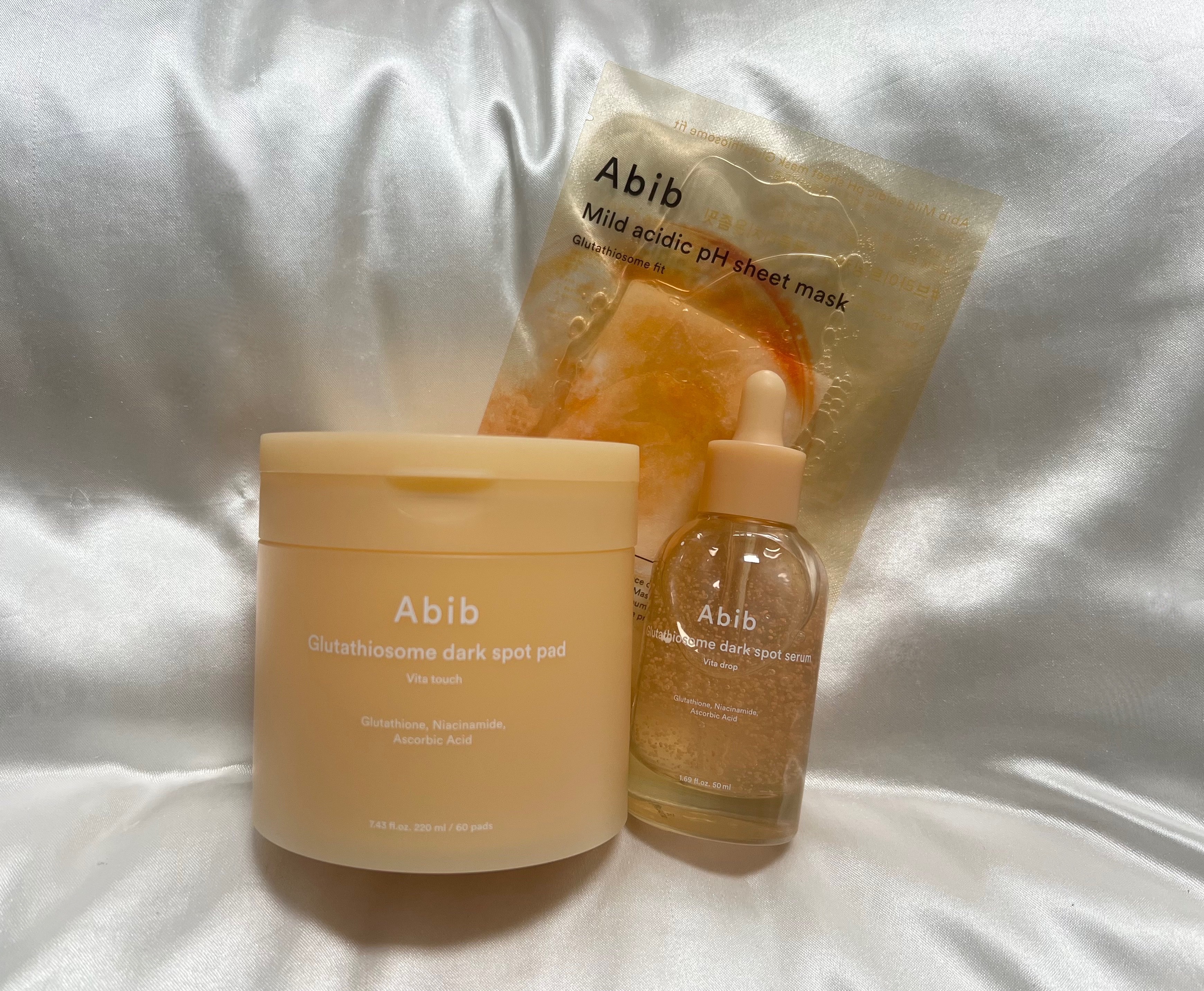 弱酸性pHシートマスク  グルタチオンソームフィット/Abib /シートマスク・パックを使ったクチコミ（1枚目）