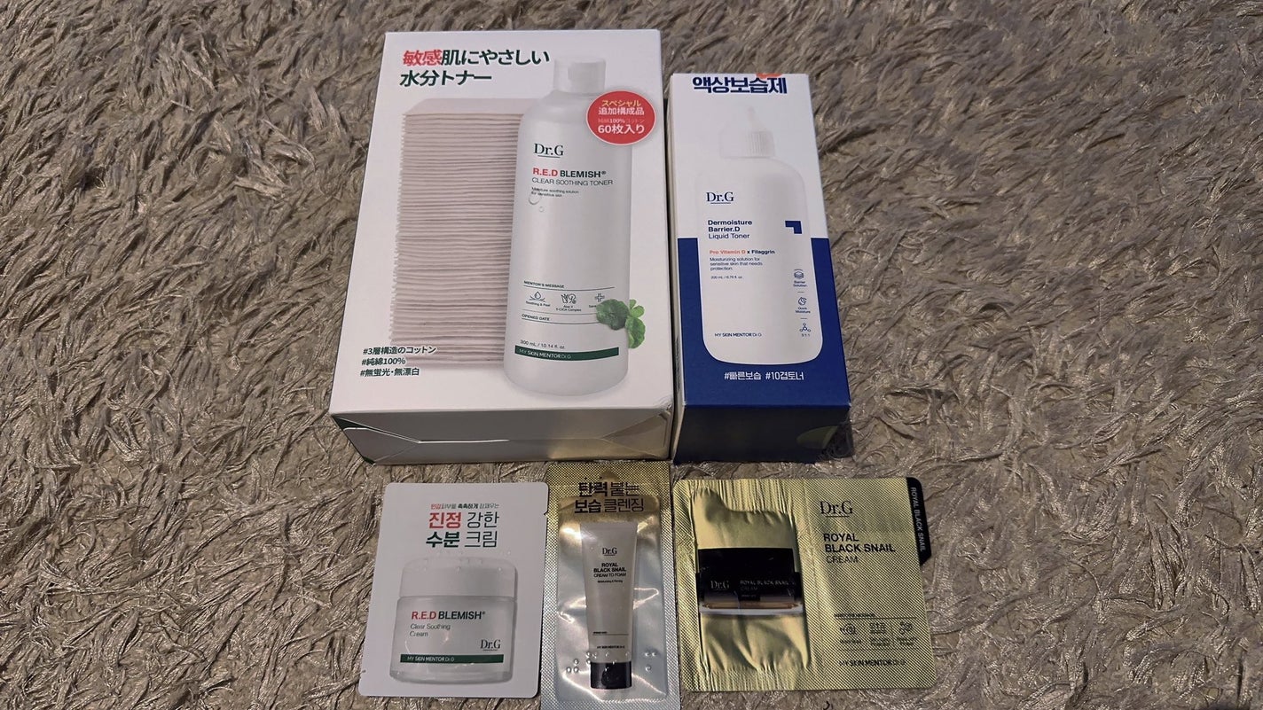 レッドブレミッシュ クリアスージングトナー/Dr.G/化粧水を使ったクチコミ(1枚目)