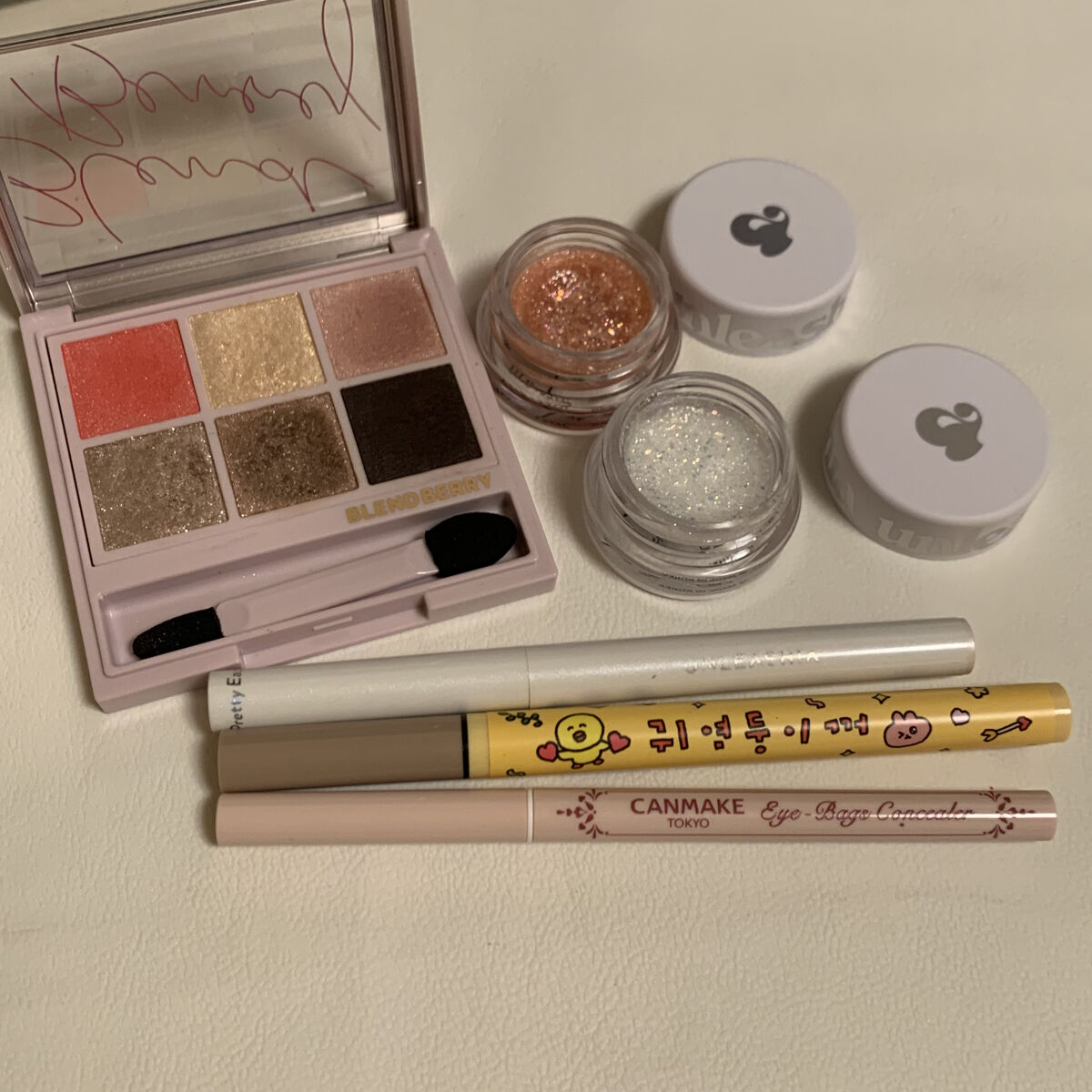 ゲットルーズグリッタージェル/unleashia/グリッターを使ったクチコミ（1枚目）