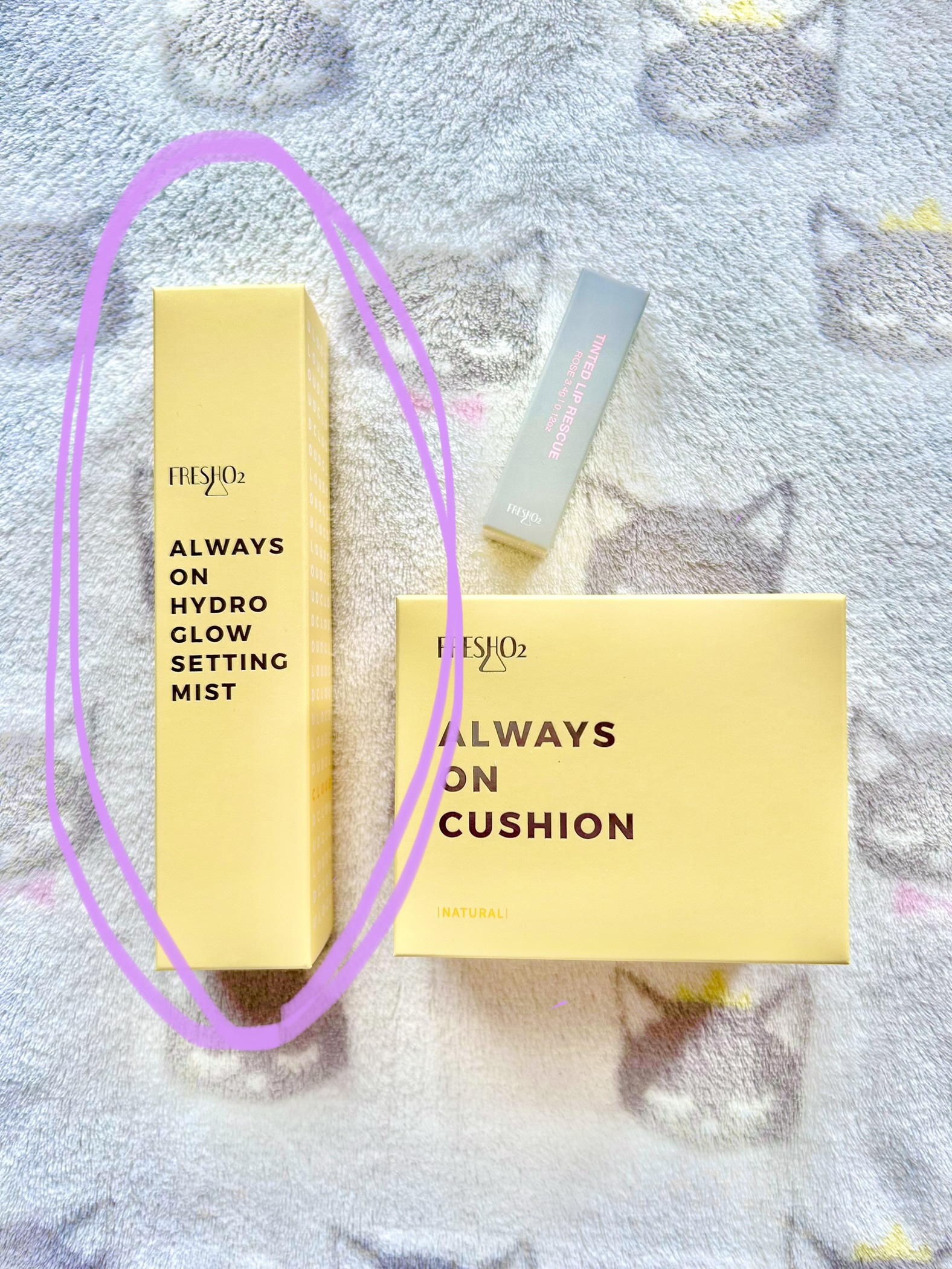 クラウドオールウェイズオン ハイドログロー メイクキー プミスト/FRESHO2/フィックスミストを使ったクチコミ（1枚目）