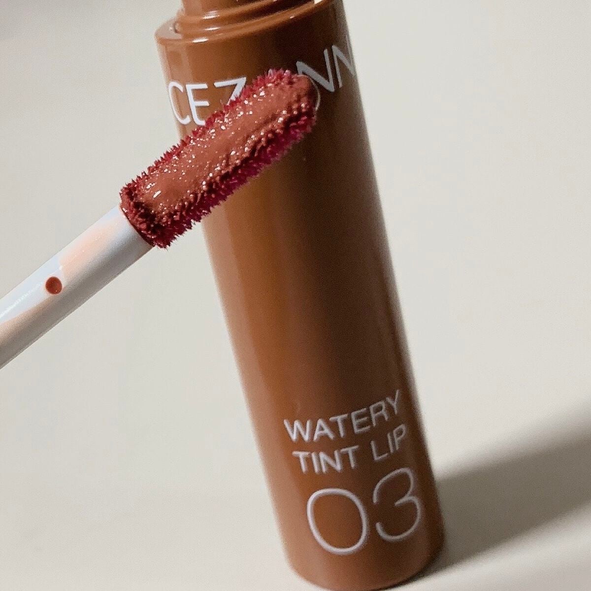 ウォータリーティントリップ/CEZANNE/リップティントを使ったクチコミ(2枚目)