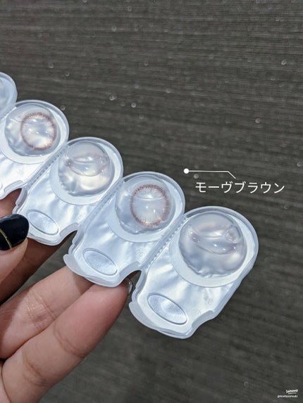 ネオサイトワンデー リングUV/Aire/ワンデー(1DAY)カラコンを使ったクチコミ(2枚目)