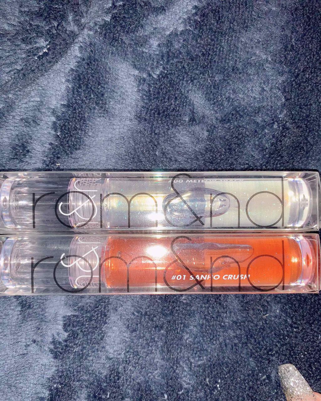 グラスティングウォーターグロス/rom&nd/リップグロスを使ったクチコミ（1枚目）