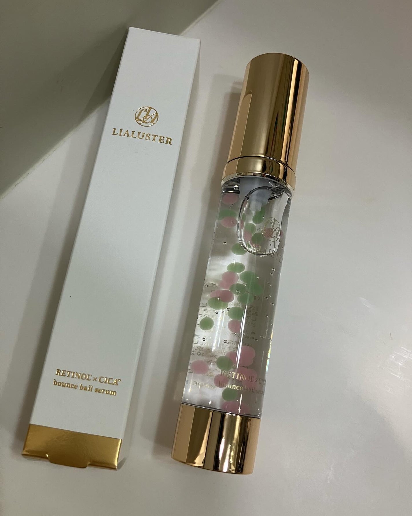 レチノール×シカ バウンスボールセラム/LIALUSTER/美容液を使ったクチコミ(2枚目)