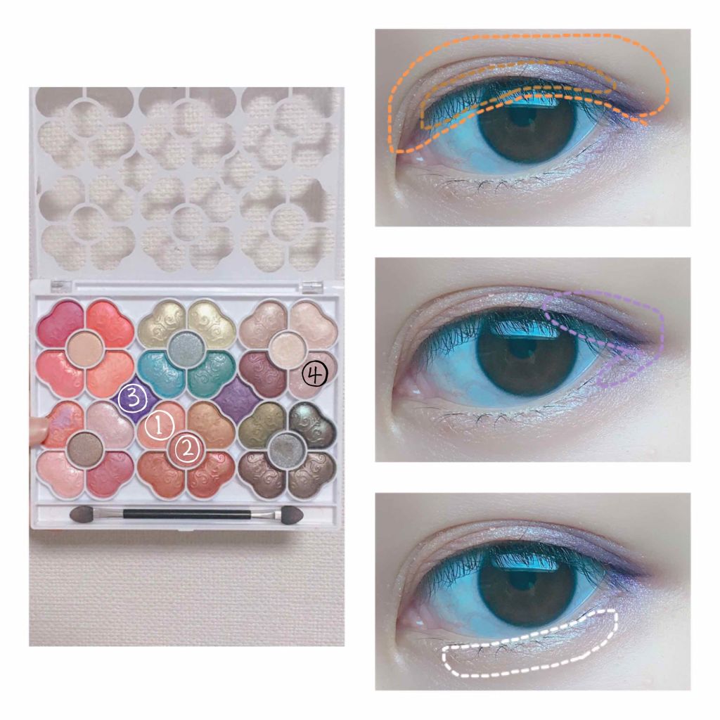 UR GLAM EYEBROW POWDER/U R GLAM/パウダーアイブロウを使ったクチコミ(2枚目)