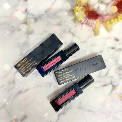 ルージュ デコルテ リキッド/DECORTÉ/口紅を使ったクチコミ(7枚目)