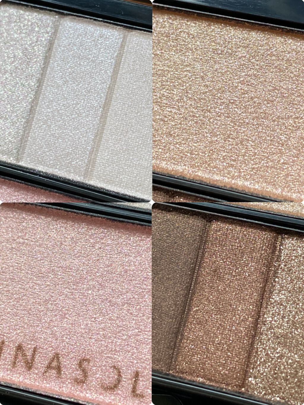 スリーディメンショナルアイズ 02 Soft Beige/LUNASOL/アイシャドウパレットを使ったクチコミ（2枚目）