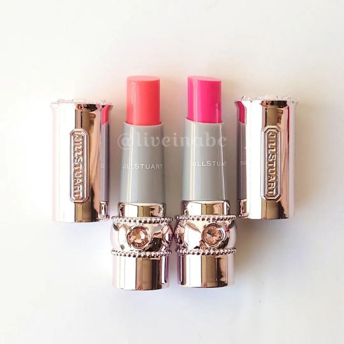 アイジュエルデュー&リップグロウ セラムバーム ミニ キット Ⅰ/JILL STUART/メイクアップキットを使ったクチコミ(6枚目)